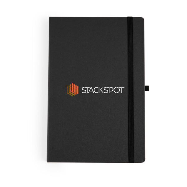 Caderno com pauta StackSpot